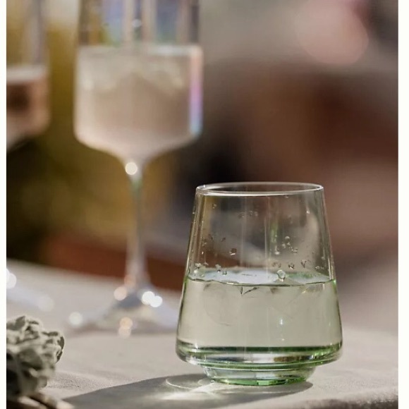 Anthropologie Wine Glasses Stemless Set of Four New In Box - Picture 3 of 7